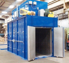 Batch Oven for Curing Carbon Brake Disks