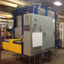 Indexing Oven for Preheating Ceramic Molds in Foundry Industry