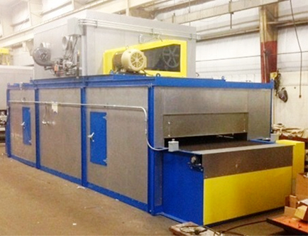 Conveyor Oven for Curing Pleated Filters