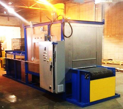 EcoFlex Powder Coating System Oven for Drying Motor Rotor Lubricant