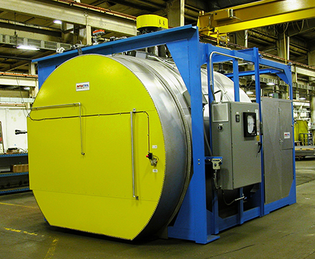 Partial Vacuum Rubber Curing Oven