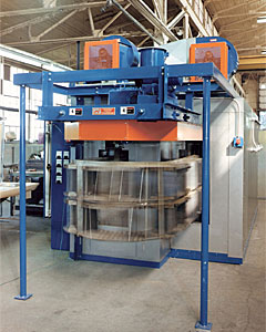 Computer Chip Monorail Curing Oven