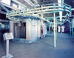 Electrically Heated Two-Zone Monorail Curing Ovens
