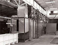 Gas-Fired Monorail Curing Oven