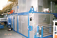 Drying Oven for Drying Water-Based Coating on Metal Parts
