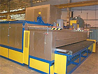 Gas Fired Dryer with Cooler Belt Oven