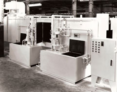 Steam Heated Washers with Blow-Off